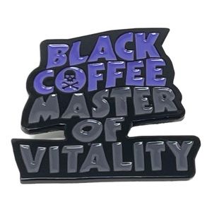 Death Wish Coffee Company MASTER OF VITALITY PIN Official Collectible